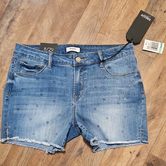 👖Kensie Blue Jean Shorts for Women - Picture 1 of 9